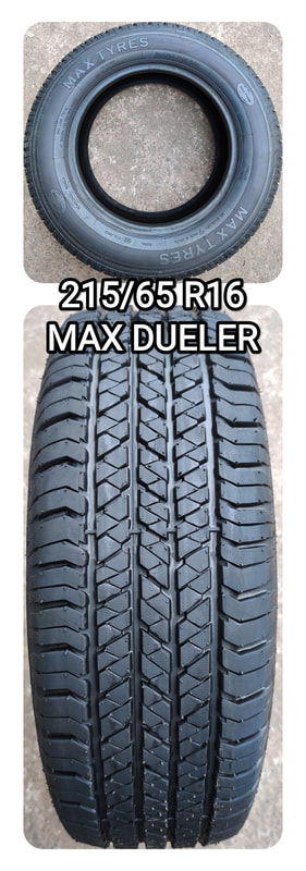   215/65 R16
MAX DUELER