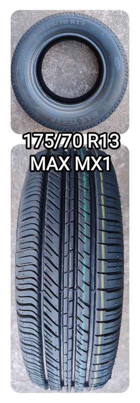175/70 R13 
 MAX MX1