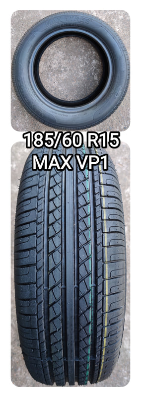 185/60 R15
 MAX VP1