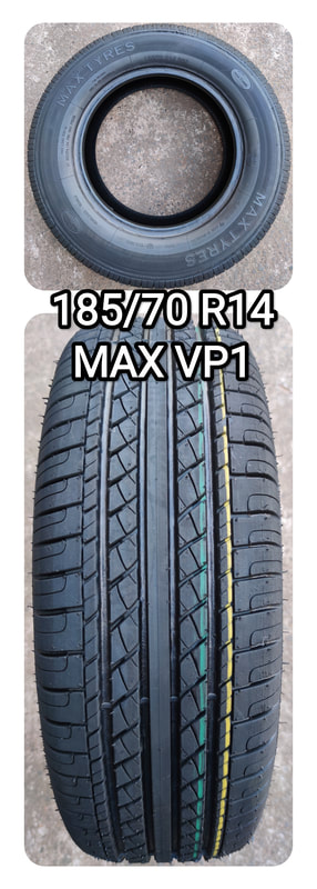 185/70 R14
 MAX VP1