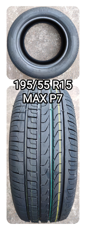 195/55 R15
  MAX P7
