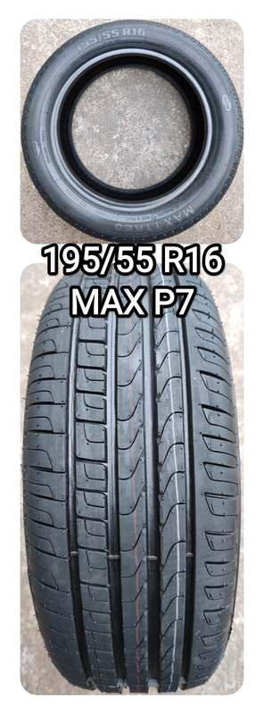 195/55 R16
  MAX P7
