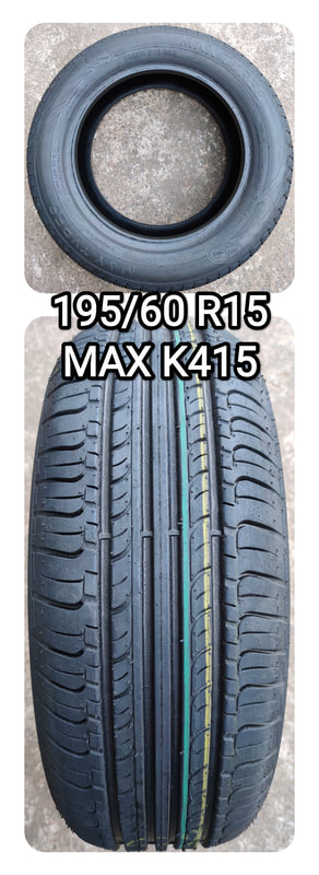 195/60 R15
 MAX K415