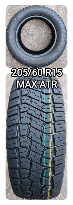 205/60 R15
 MAX ATR