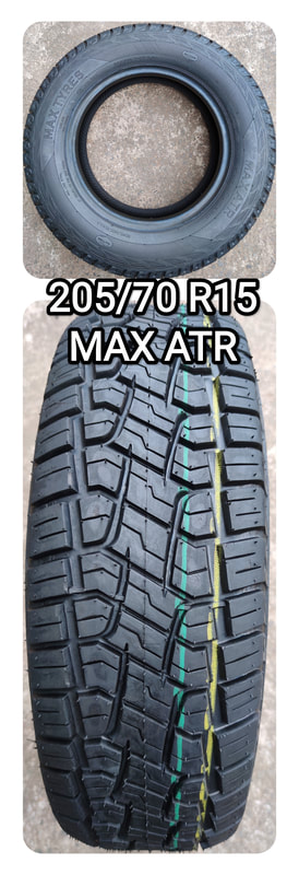 205/70 R15
 MAX ATR