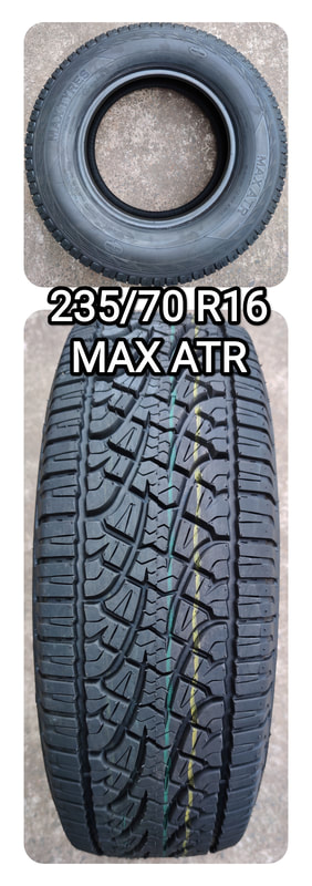 235/70 R16
 MAX ATR
